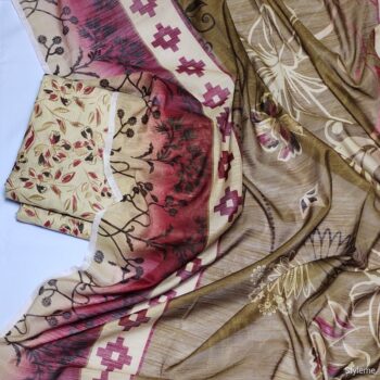 Unstitched Banadora Lawn 3 Piece