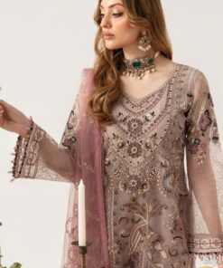 Luxury Party Wear Fancy Chiffon Dress