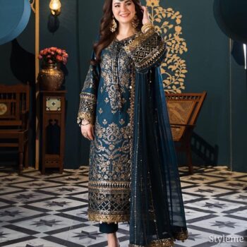Chiffon Embroidered 3 Piece Fancy Collection