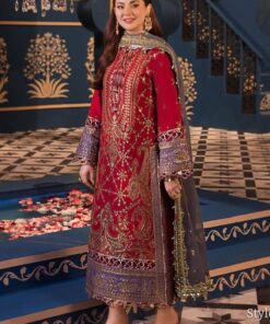 Embroidered Lawn Suit Unstitched 3 Piece