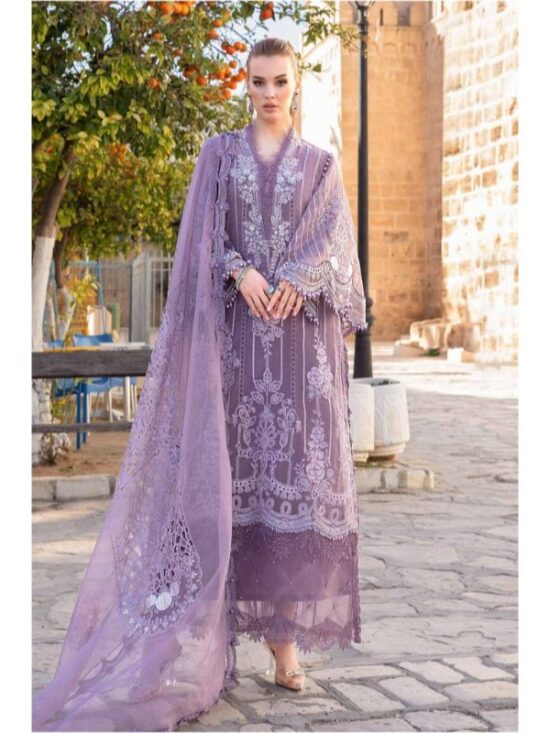 Presenting You A Cotton Fancy Embroidered Dress