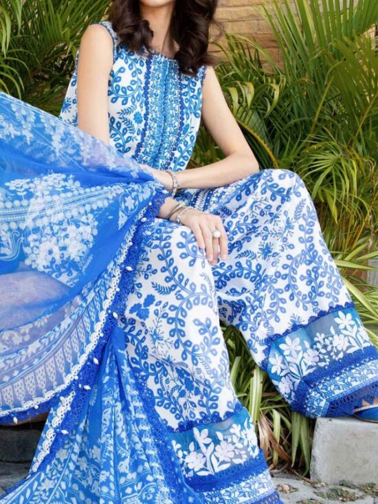Alternative view of Presenting Lawn Collection With Chiffon Dupatta (M-001)