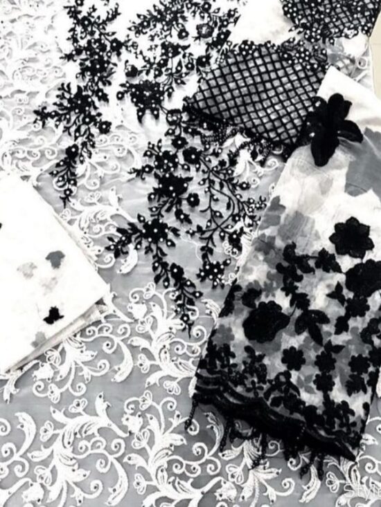 Alternative view of Luxury Heavy Net Article (White)