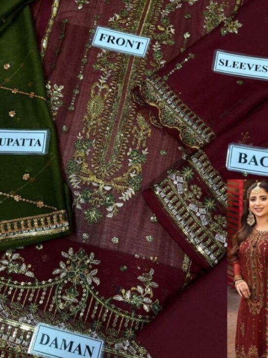 Alternative view of Asim Jofa Heavy Chiffon Wear