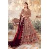 Heavy Embroidered Handwork Net Maxi