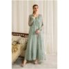 Unstitched Chiffon 3 Piece Bridal Wear