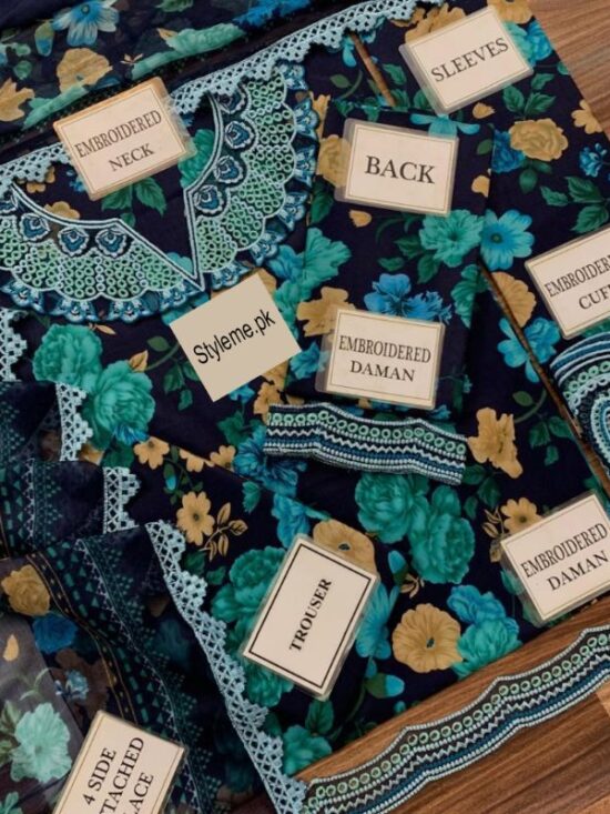 Alternative view of Luxury Lawn Article With Chiffon Dupatta