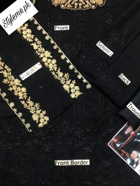 Alternative view of Chiffon Embroidered Unstitched Collection
