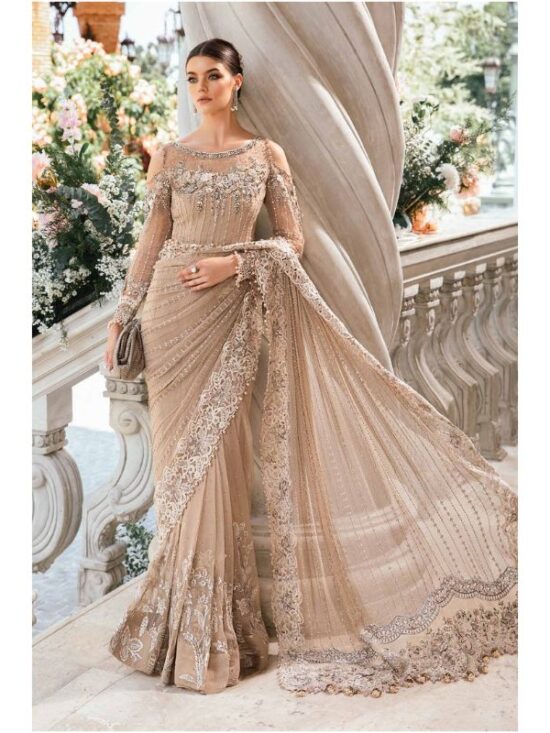 Net Fabric Heavy Saree Article