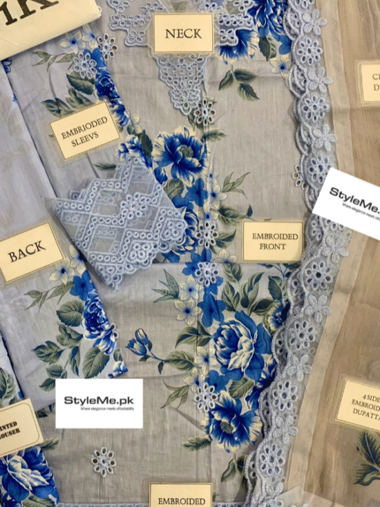 Alternative view of Chickenkari Lawn Article With Chiffon Dupatta