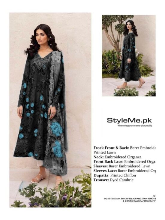Chickenkari Lawn Article With Chiffon Dupatta