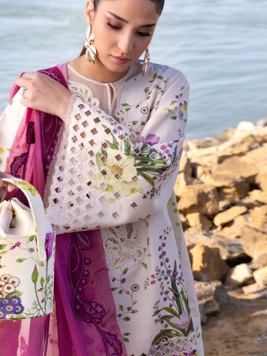 Alternative view of Elegant Lawn Fancy Embroidered Article