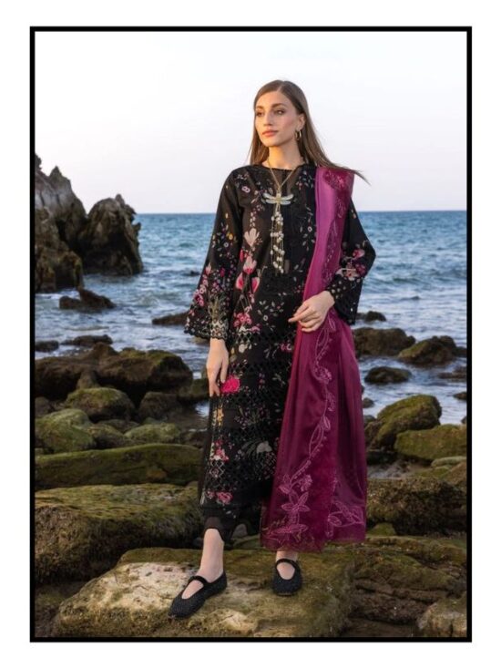 Elegant Lawn Fancy Embroidered Article