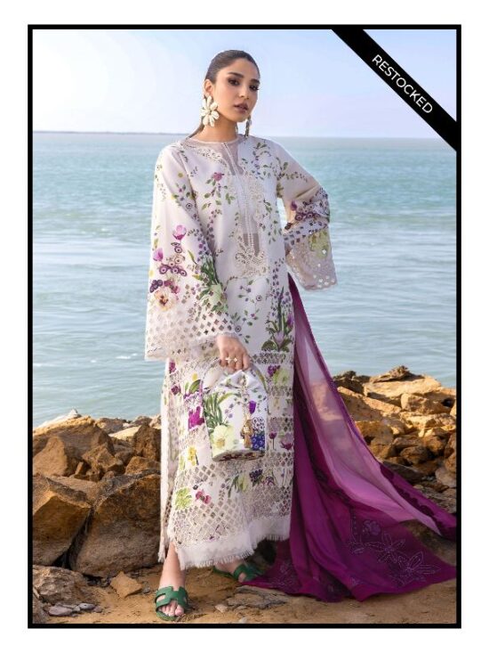 Elegant Lawn Fancy Embroidered Article