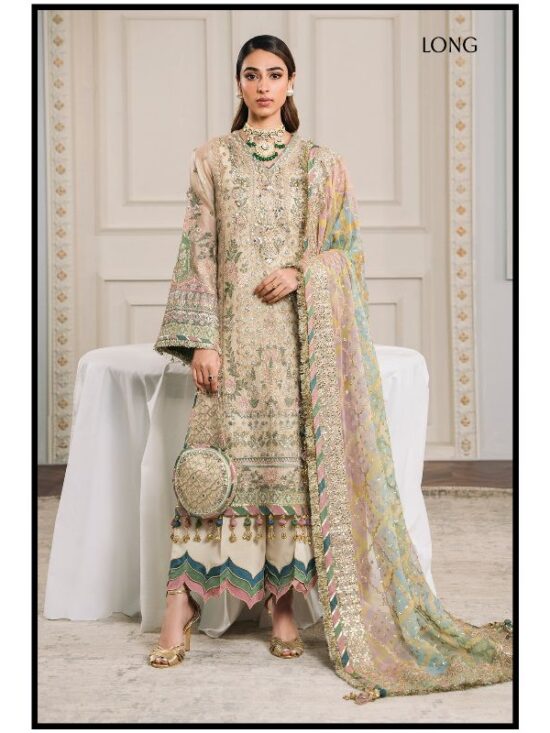 Semi-Stitched Organza Festive Collection