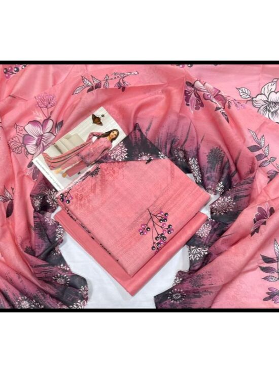 Original Printed Doria Lawn Voil Dupatta D-08