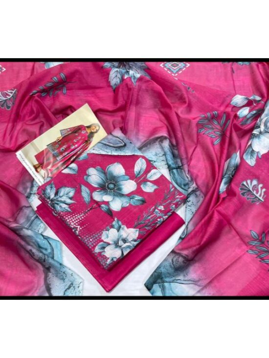 Original Printed Doria Lawn Voil Dupatta D-05