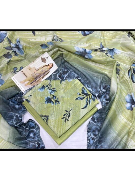 Original Printed Doria Lawn Voil Dupatta D-04