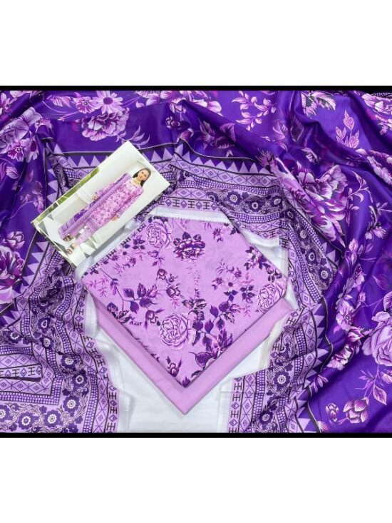 Elegant Original Digital Printed Cambric Article P-02