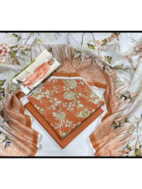 Elegant Original Digital Printed Cambric Article P-01